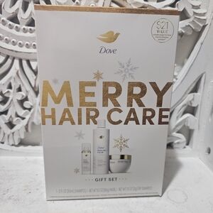 NEW Dove Merry Hair Care Gift Set Shampoo Hair Mask
